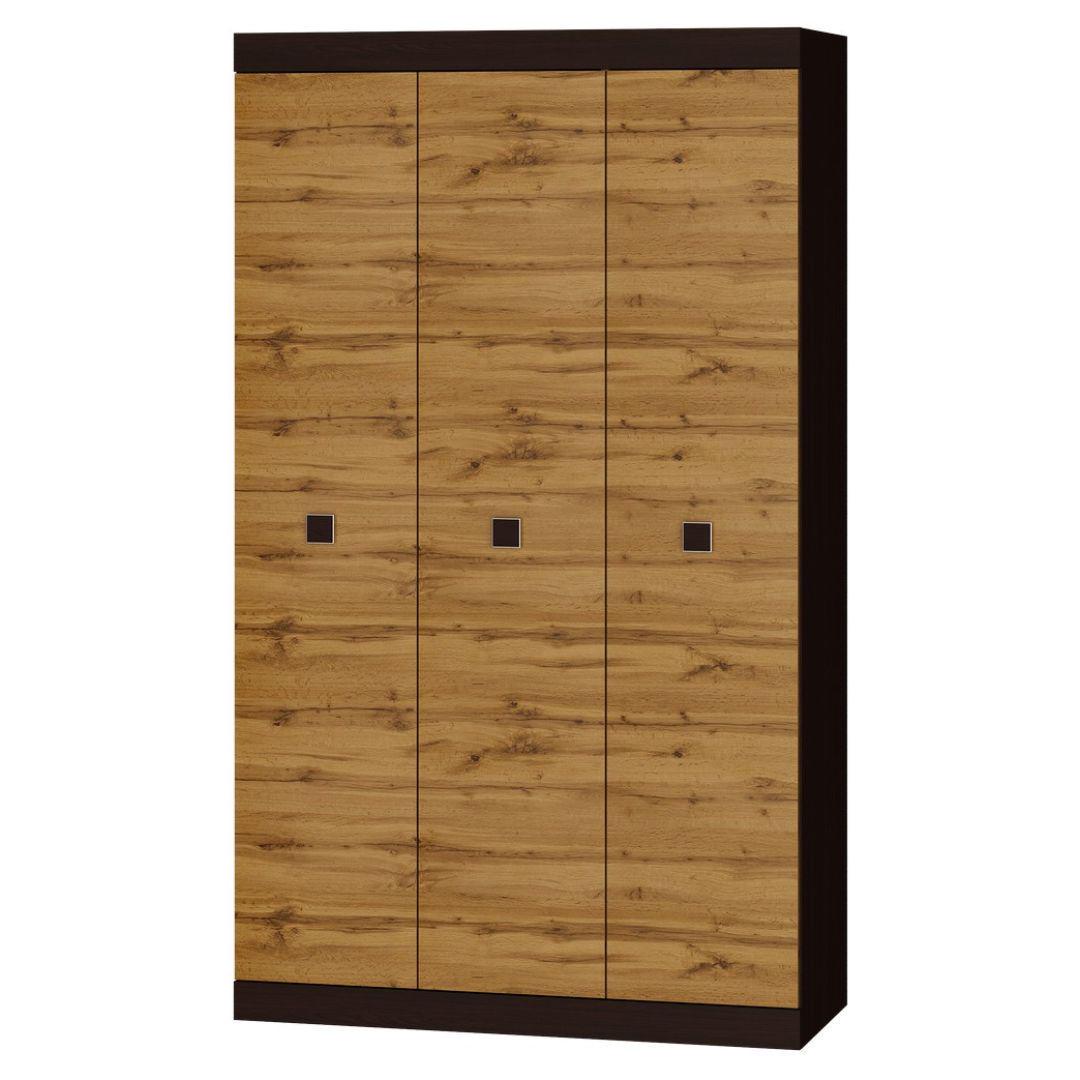 Шафа 3-х дверна Еверест Соната-1200 Венге/Крафт золотий