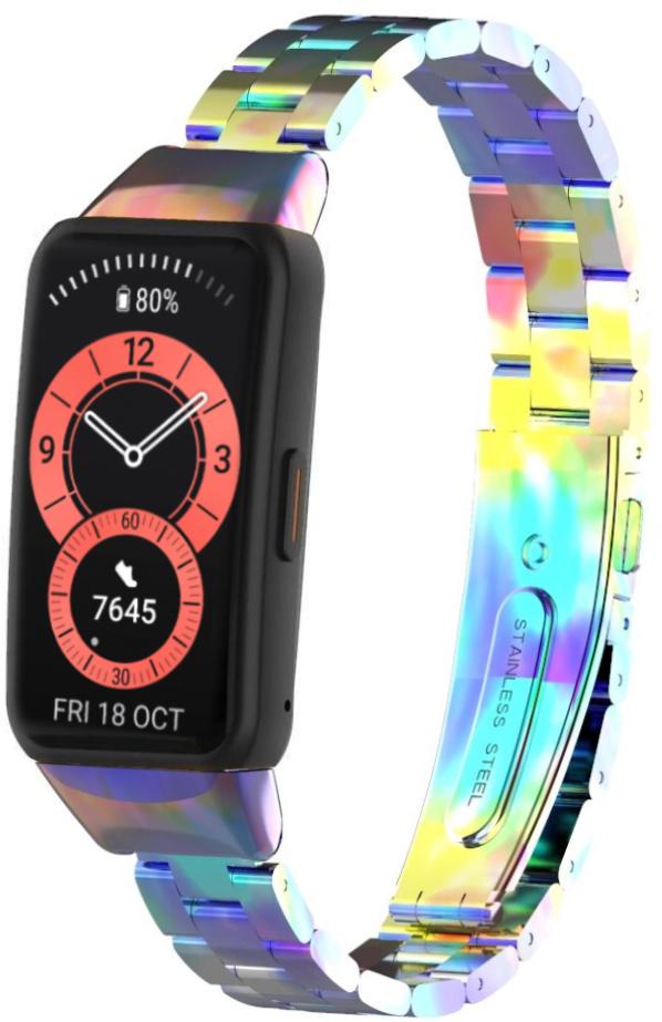 Ремешок металлический Shark для Huawei Band 6 Chameleon (24902-15)