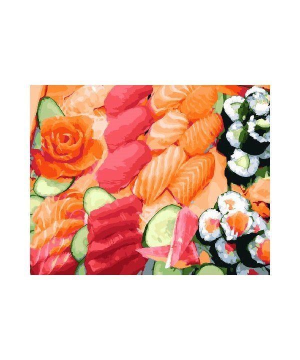 Картина по номерам Brushme "Суши сет" (GX25463)