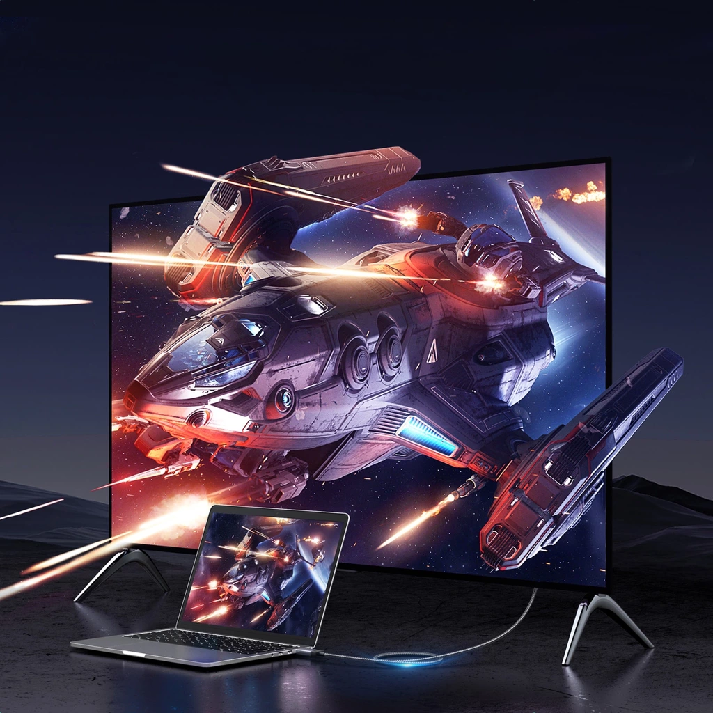 Кабель UGREEN DP119 DisplayPort to HDMI 4K 3 м Black (25491) - фото 6 Кабель UGREEN DP119 DisplayPort to HDMI 4K 3 м Black (25491) - фото 6