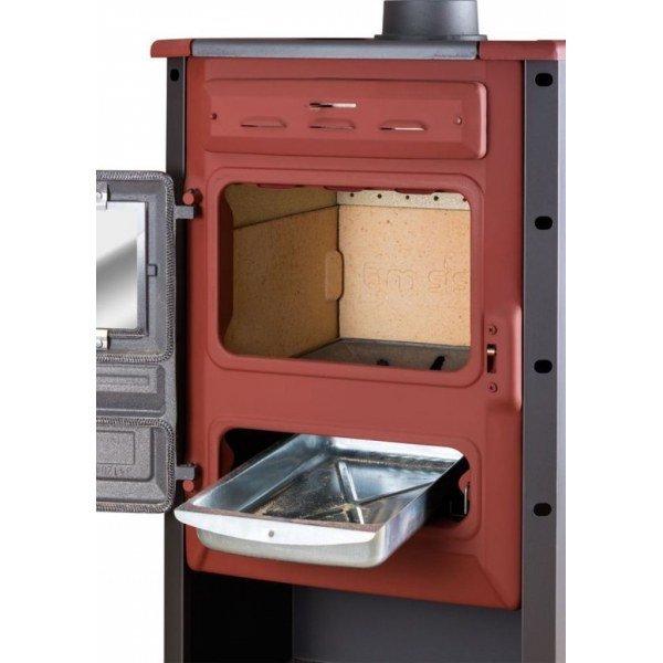 Печь чугунная Tim Sistem MAGIC STOVE на дровах Красный (10900861) - фото 4