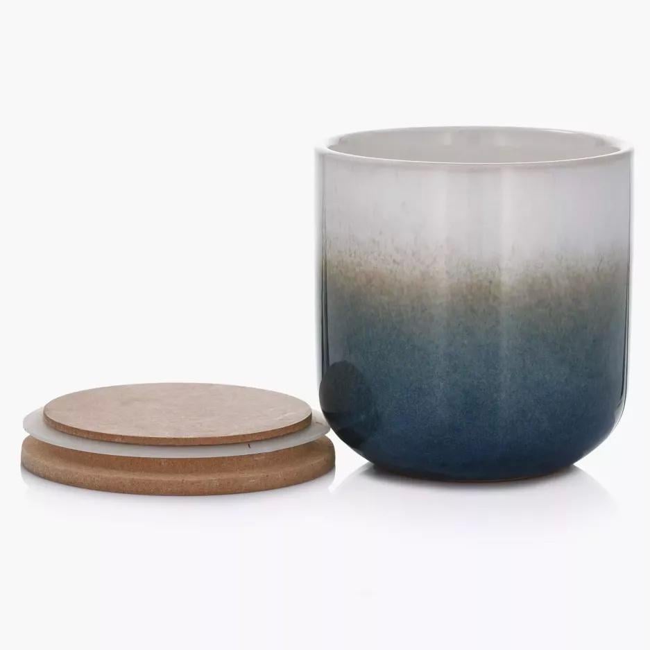 Ароматична свічка DUKA WABI SABI LAKEVIEV 9х10 см Синій (1219128)