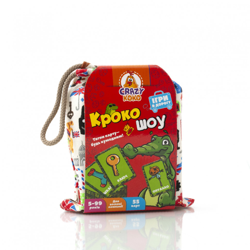 Настольная игра в мешочке Vladi Toys Крокодил VT8077-10