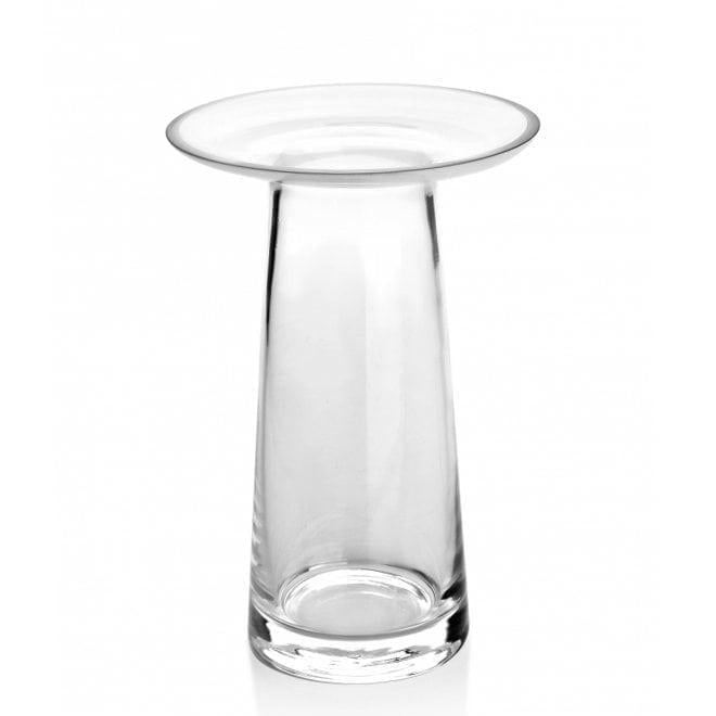 Ваза стеклянная Flora Serenite H-20 см (35676)