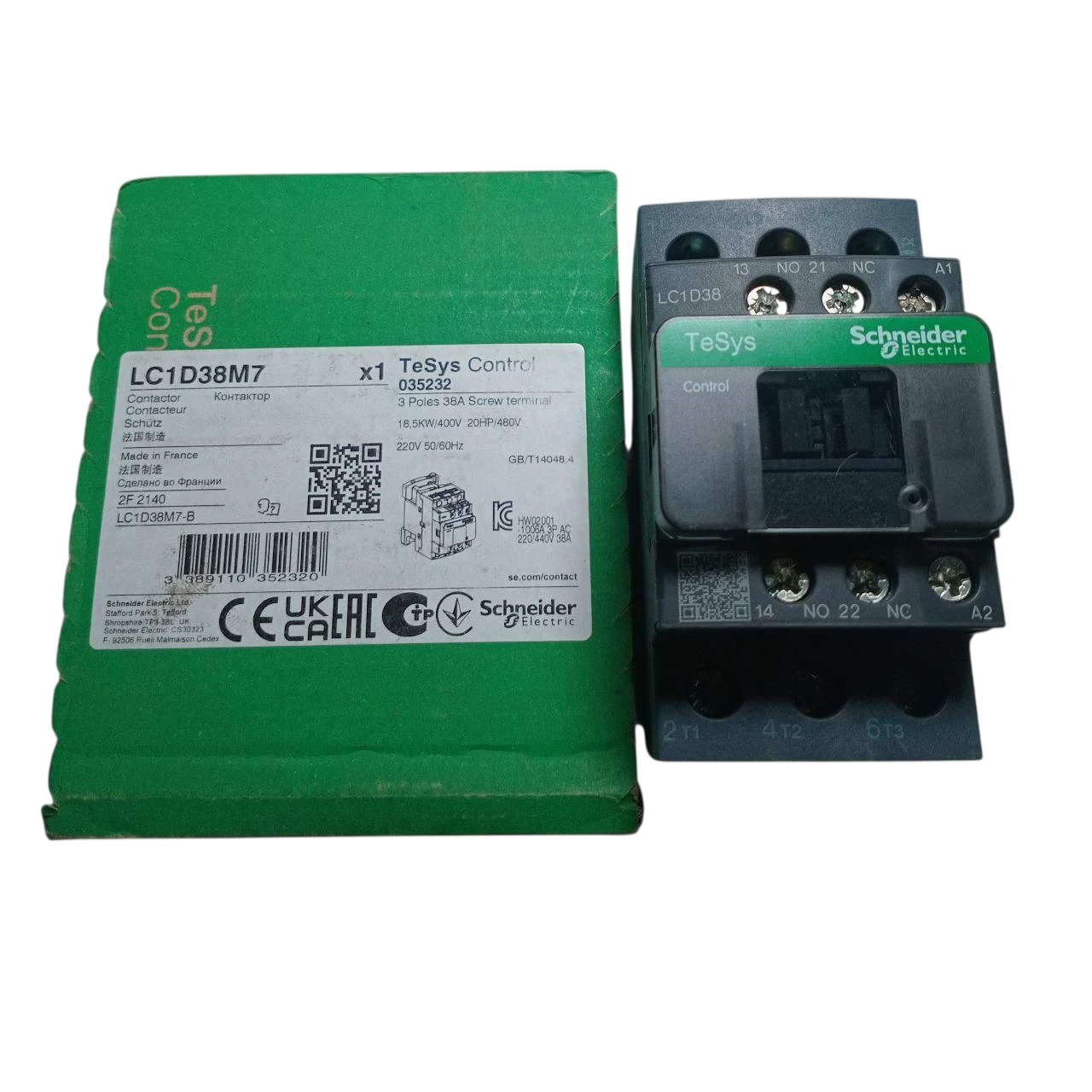 Контактор Schneider Electric LC1D38M7 (2870871472)