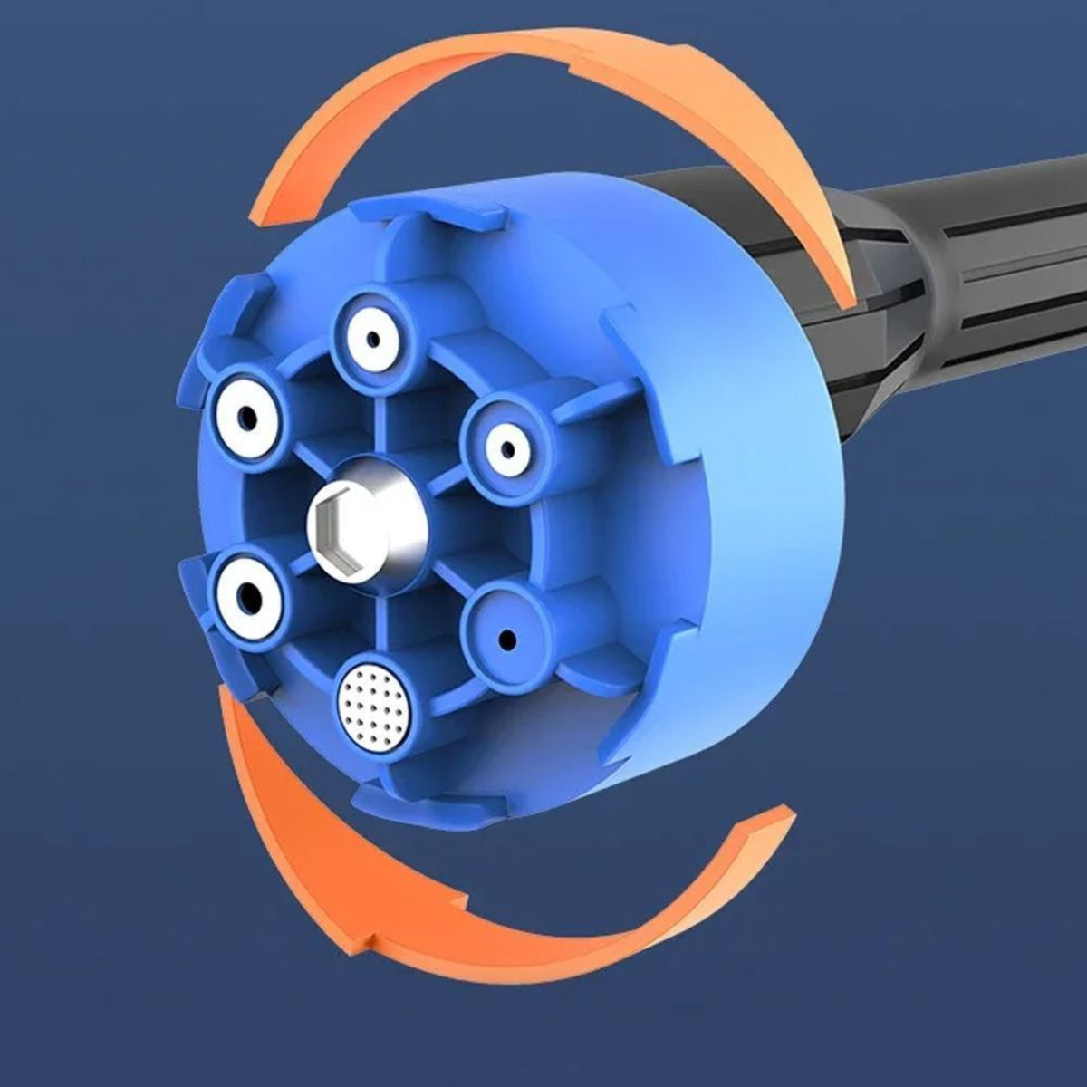 Мийка високого тиску для авто з 2 акумуляторами в кейсі (MLD-11-Blue/Black) - фото 5