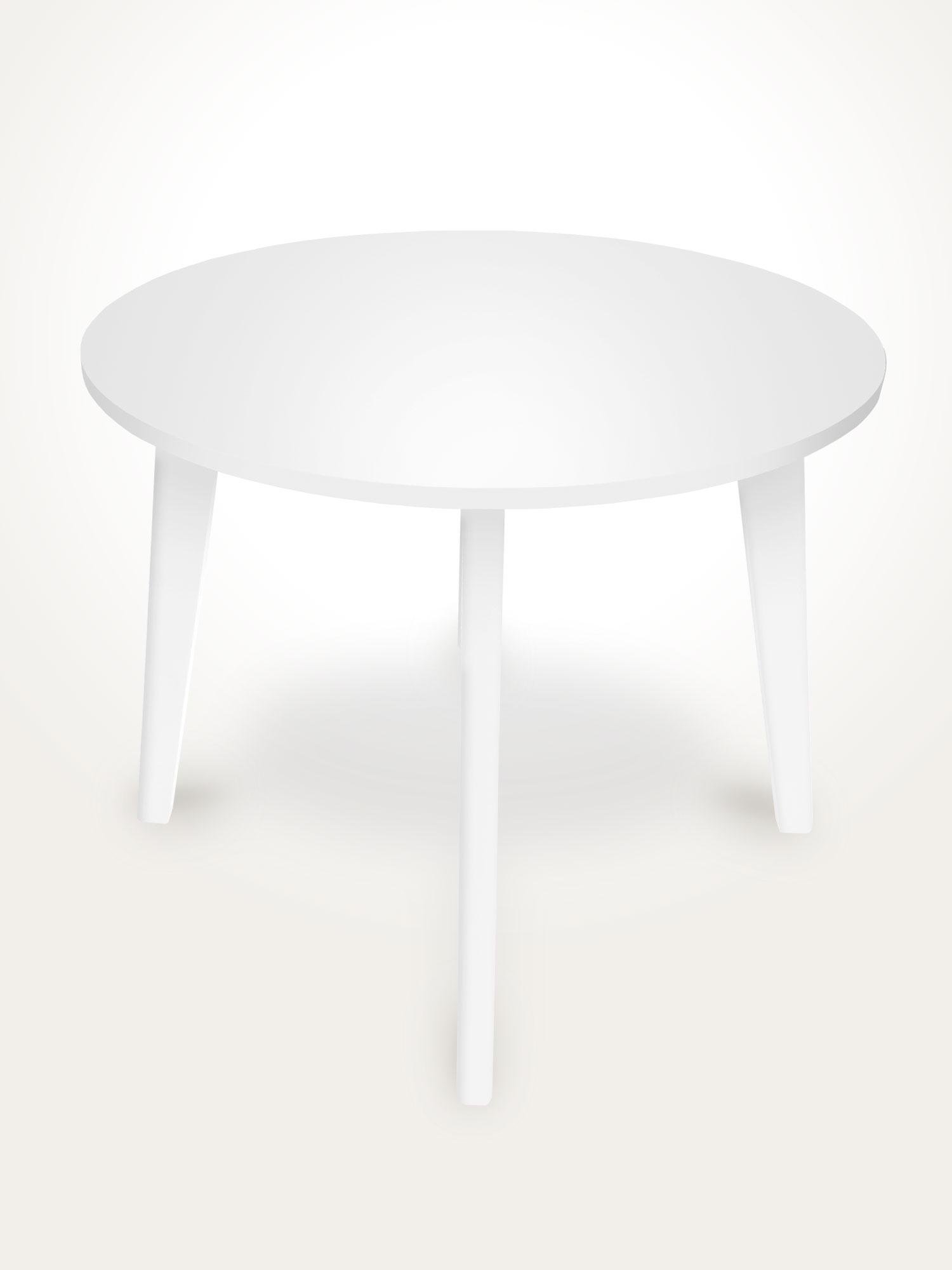 Обеденный стол Fusion furniture Милан 900 Белый Обеденный стол Fusion furniture Милан 900 Белый