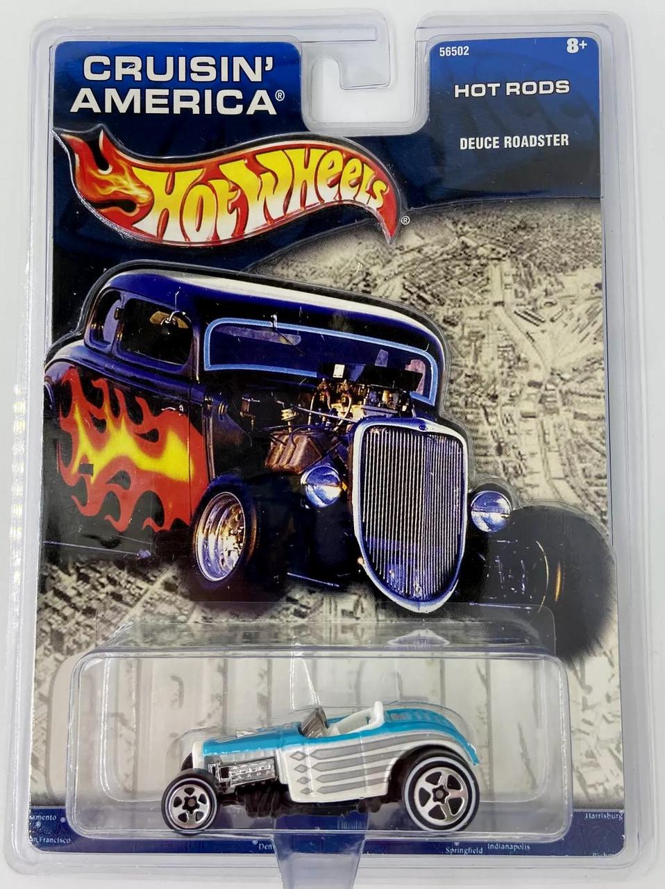 Игрушечная машинка Hot Wheels Premium Ford Deuce Roadster 2002 Cruisin America Hot Rods (56502)