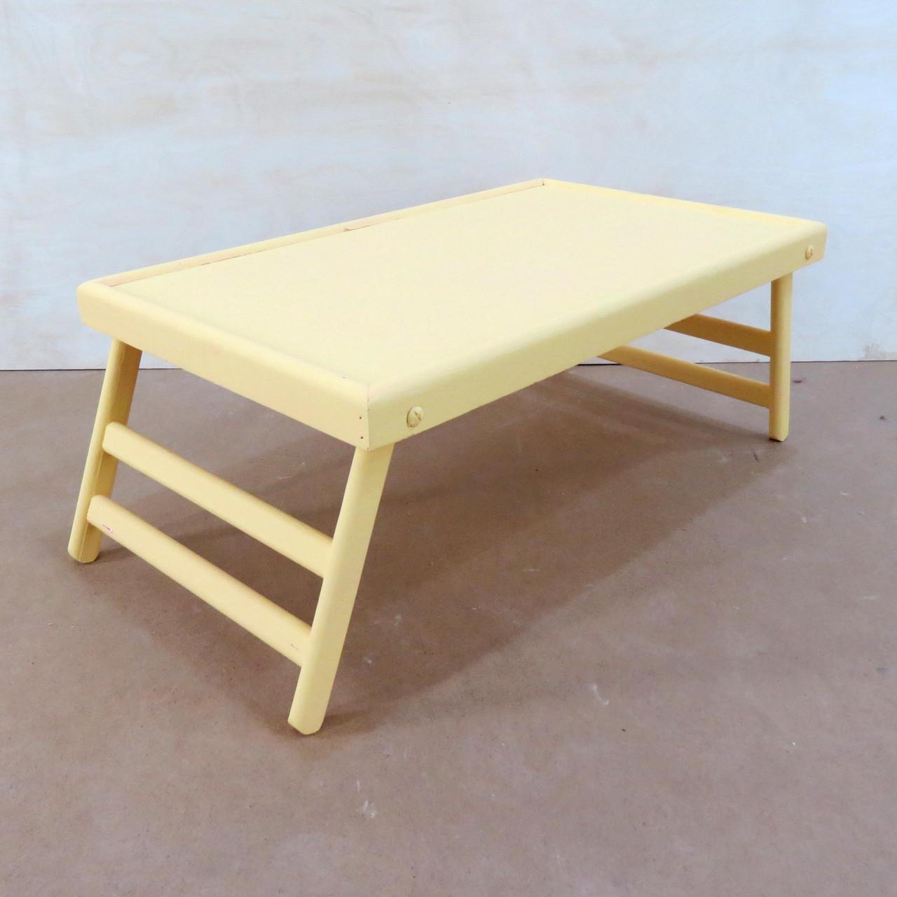 Столик-поднос для завтрака из дерева Техас Лимонад (СТП-000551)