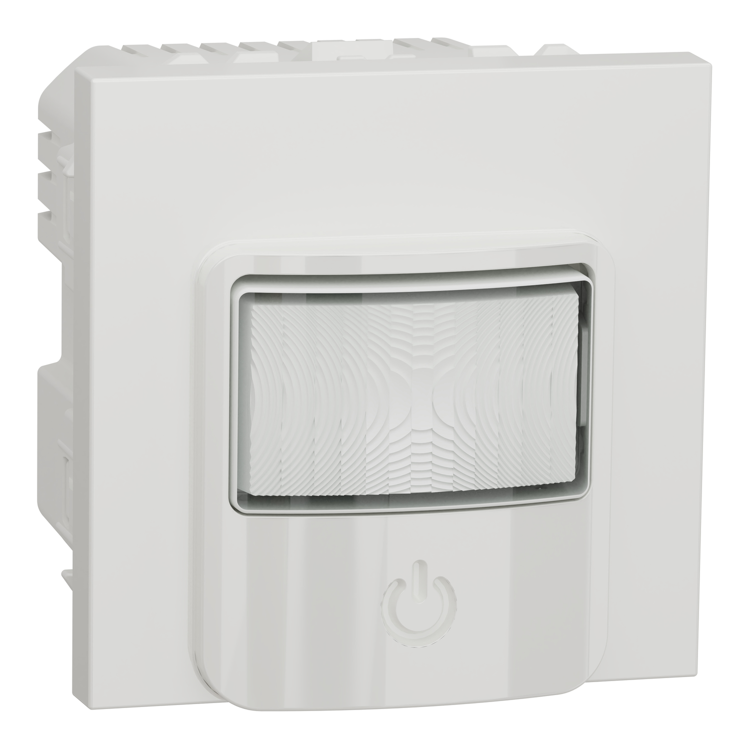 Датчик руху з вимикачем Schneider Electric Unica New 10A PC Білий (NU352518)