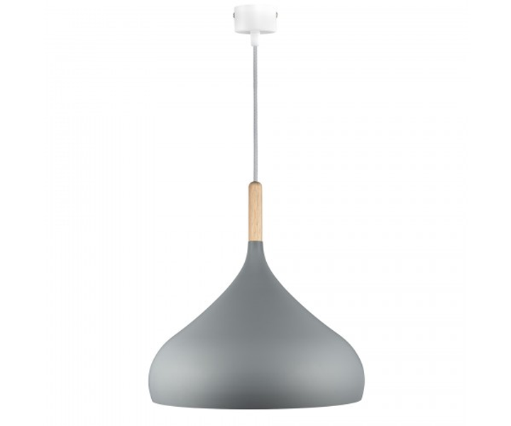 Подвесной светильник Hossel Dome Gray (PL-0001179 M/GRAY) Подвесной светильник Hossel Dome Gray (PL-0001179 M/GRAY)