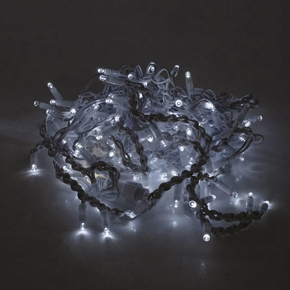 Гірлянда 120 LED Дощ 1 режим 3х0,5 м біла ізоляція White