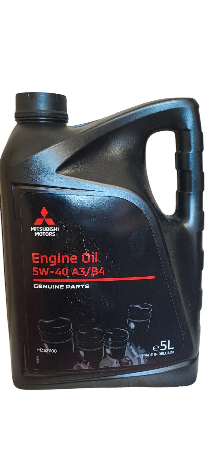 Моторное масло синтетическое Mitsubishi 5W-40 S5W-40 A3/B4 MZ321100 5 л (27453954) - фото 3 Моторное масло синтетическое Mitsubishi 5W-40 S5W-40 A3/B4 MZ321100 5 л (27453954) - фото 3
