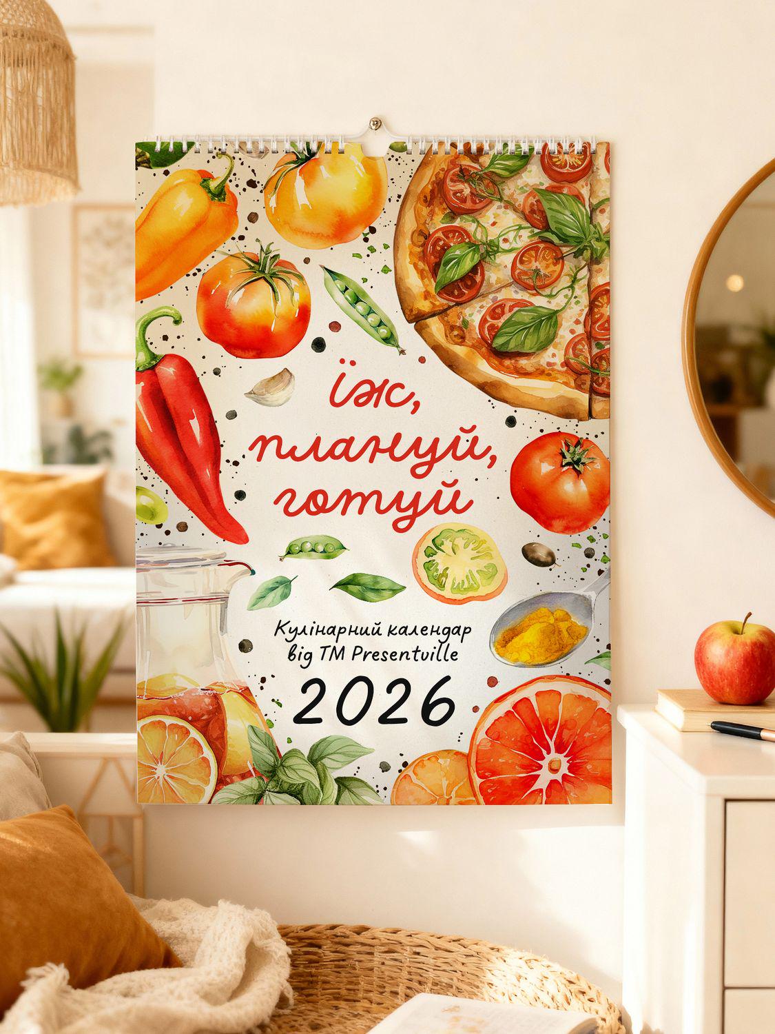 Календар-планер "Їж плануй готуй" на 2026 рік зі стікерами (sp7-784479056)