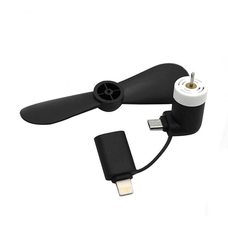 Вентилятор для телефона UKC micro USB/Lightning (2fdbe94a) - фото 2