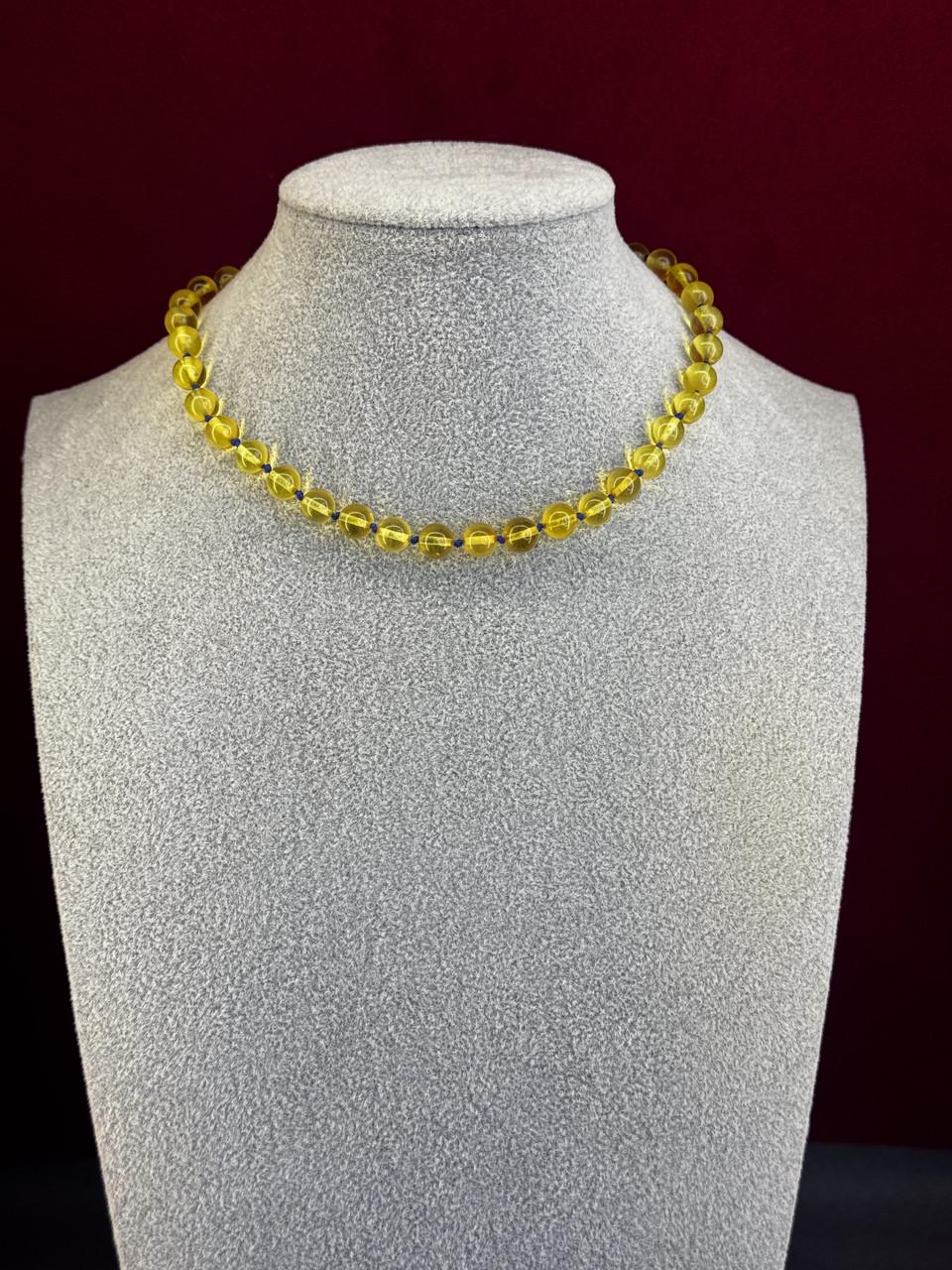 Бусы детские из янтаря 34 см (у-29)