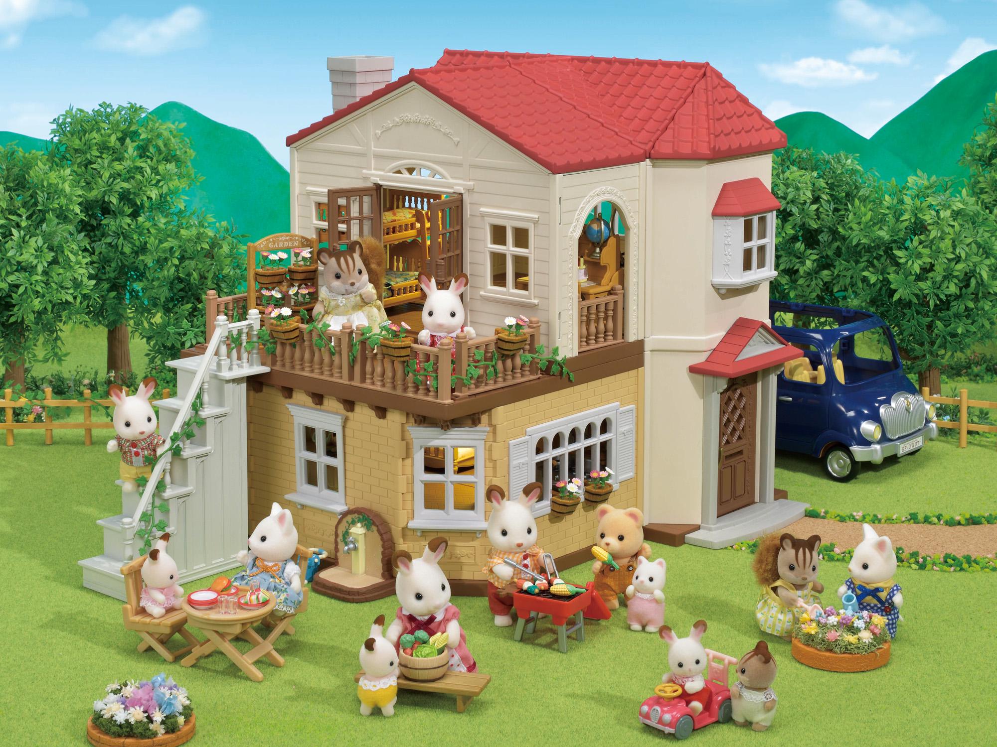 Игровой набор Sylvanian Families Большой дом со светом (5302)