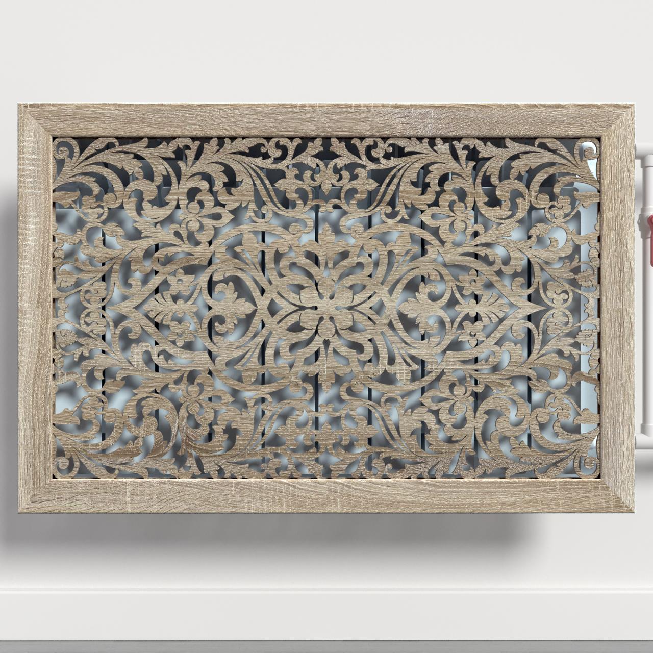 Решетка-экран на батарею SMARTWOOD 600 мм Дуб Сонома (R20182111) Решетка-экран на батарею SMARTWOOD 600 мм Дуб Сонома (R20182111)