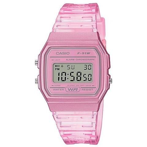 Часы кварцевые Casio F-91WS-4EF D 44 мм (11782615)