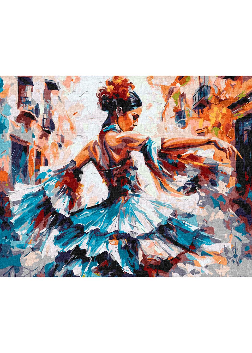 Картина по номерам Идейка Девушка в танце 40х50 мм (KHO8442)