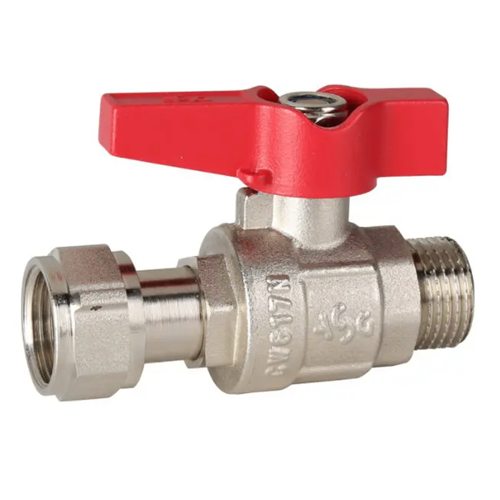 Кран кульовий з накидною гайкою ASG 3/4" ВЗ прямий латунь (6552968) Кран кульовий з накидною гайкою ASG 3/4" ВЗ прямий латунь (6552968)