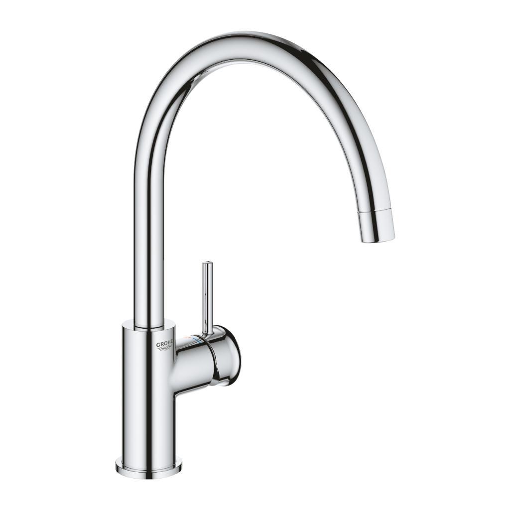 Смеситель Grohe BauClassic OHM sink C-spout EU (m338485)