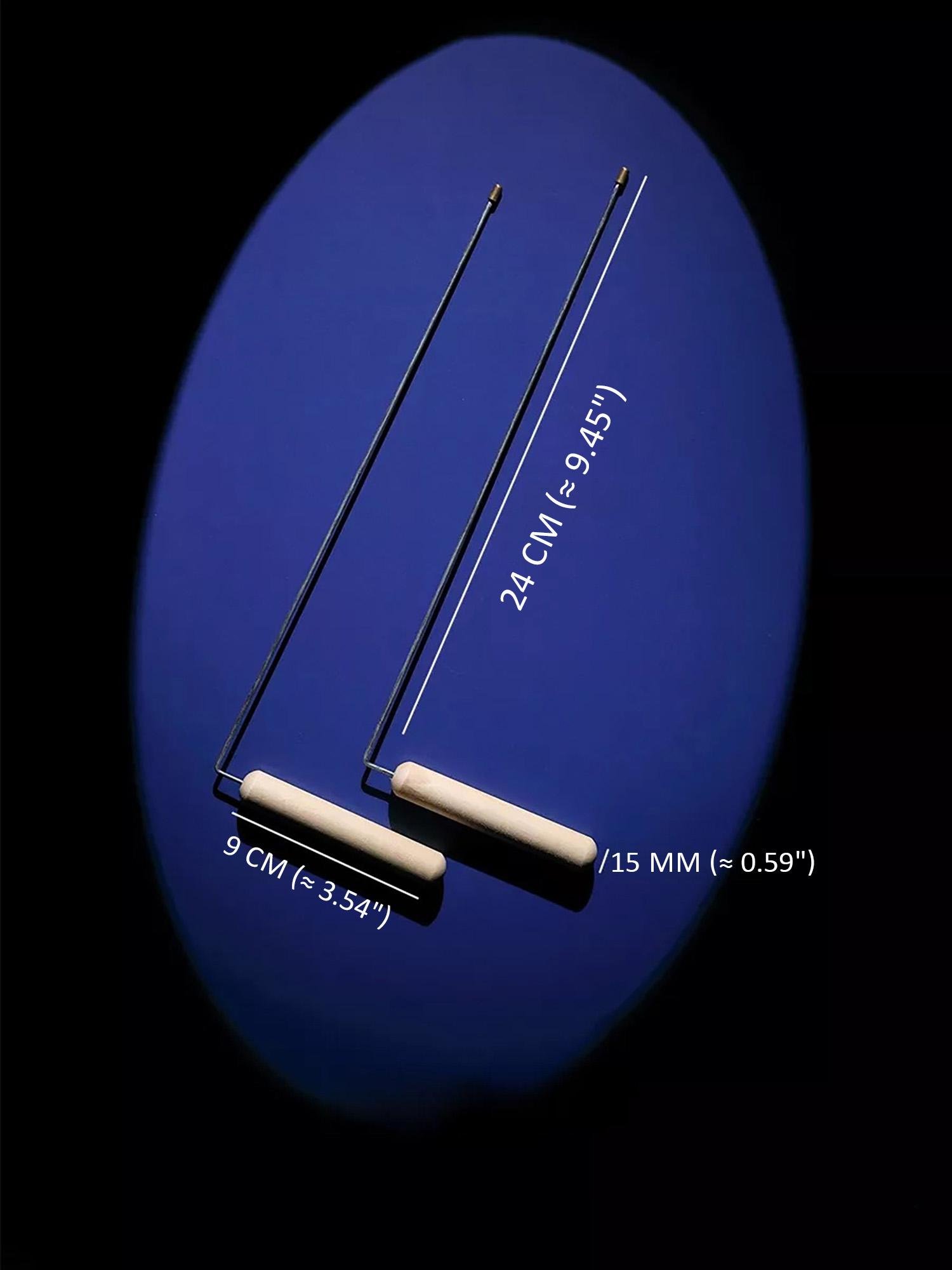 Біолокаційна рамка з нержавіючої сталі пряма для пошуку води 2 шт. - фото 8 Біолокаційна рамка з нержавіючої сталі пряма для пошуку води 2 шт. - фото 8