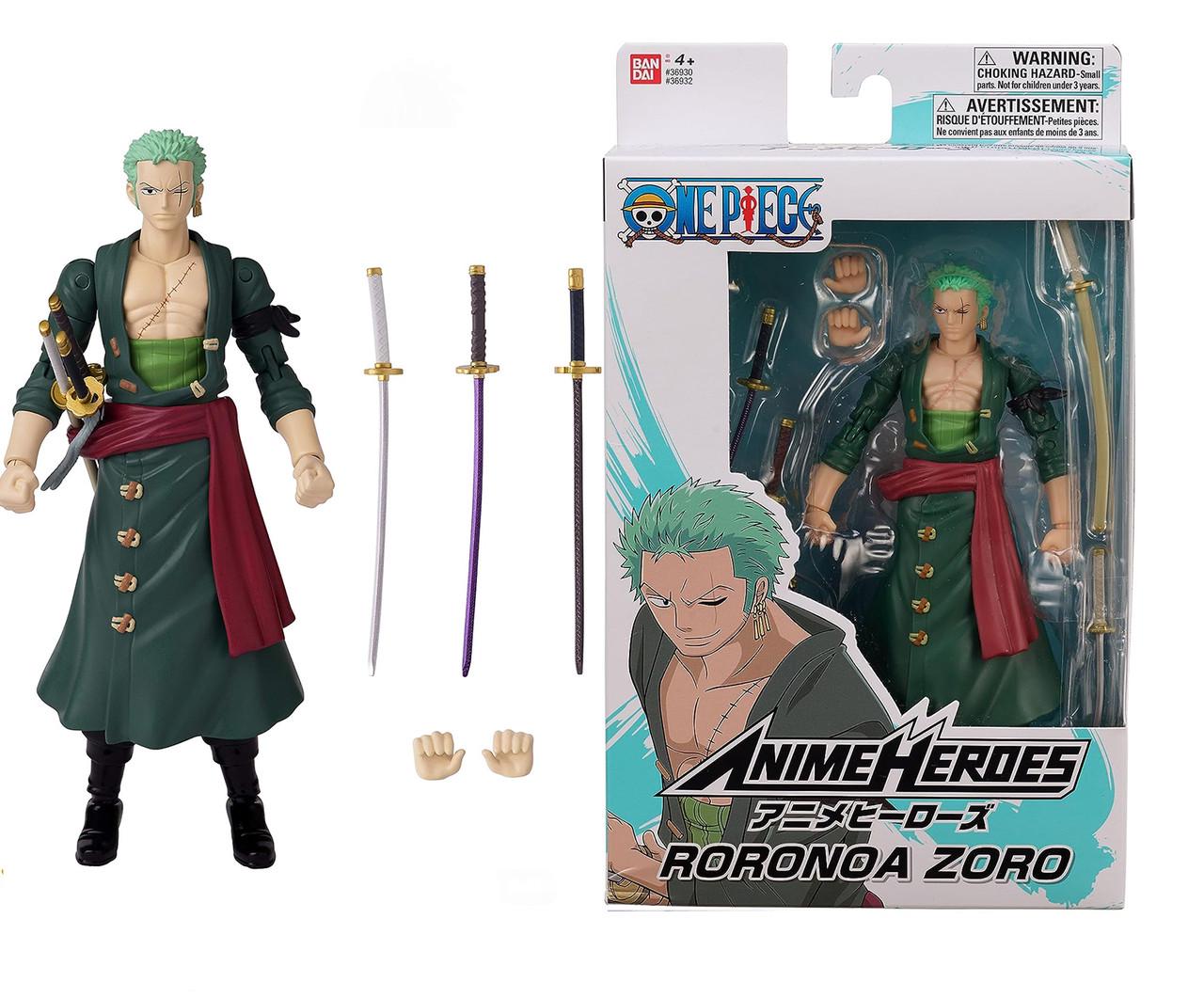 ᐉ Фигурка подвижная Bandai Anime Heroes Zoro One Piece/Ван