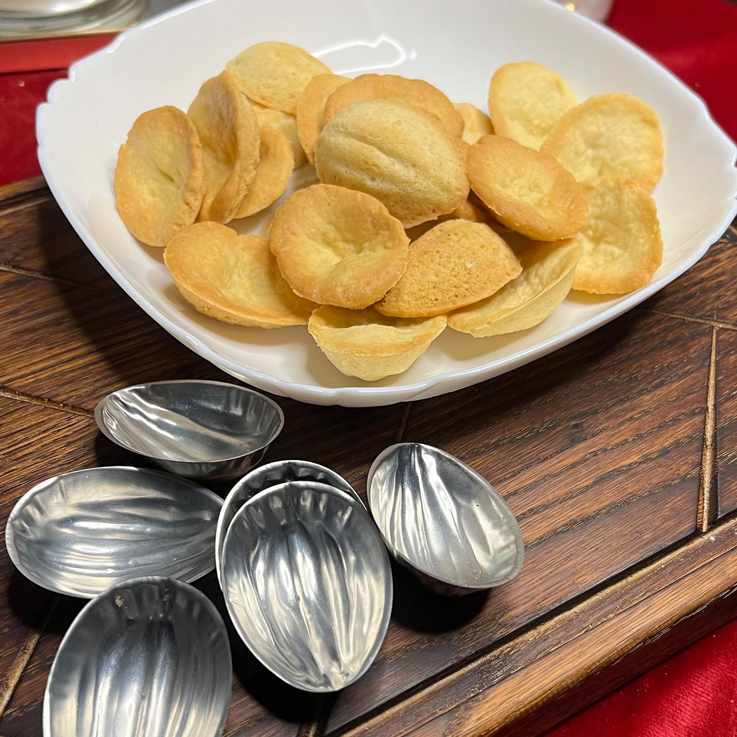 Набор формочек порционных металлических для печенья Орешки с ребристой поверхностью 100 шт. (26250648) - фото 8 Набор формочек порционных металлических для печенья Орешки с ребристой поверхностью 100 шт. (26250648) - фото 8