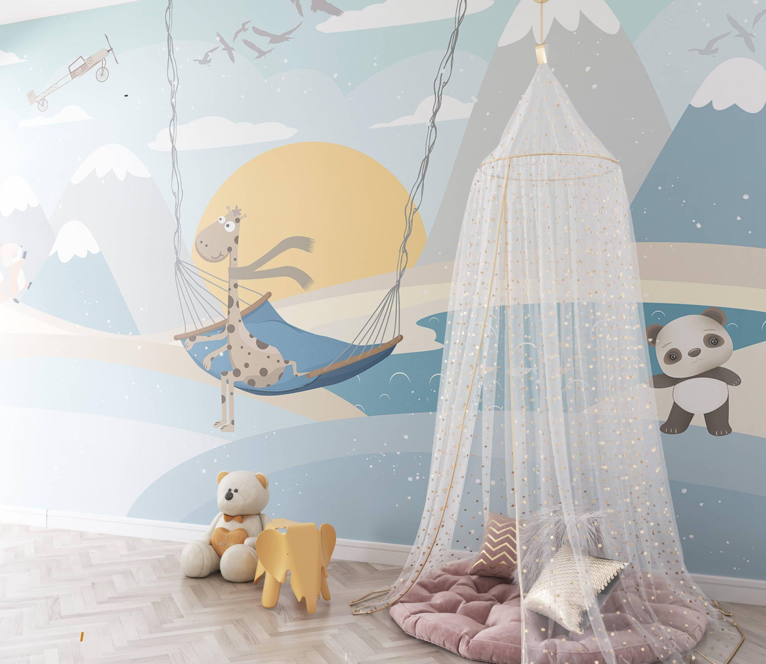 Фотообои флизелиновые Styleo Print-walls Мечтательный полет 0595 300х250 см (Pw-0595/2)
