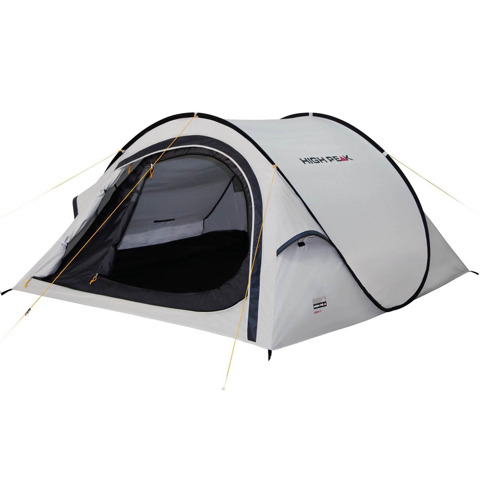 Палатка High Peak Boston 3 Aluminium/Dark-grey (22472)