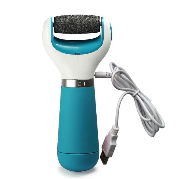 Электрическая роликовая пилка с питанием от USB или 4АА для удаления огрубевшей кожи (2904)