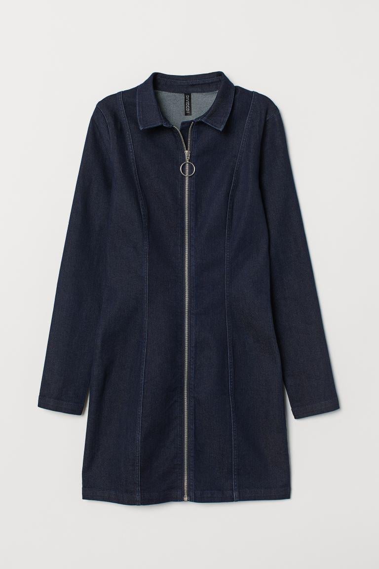 Платье джинсовое р. 36 Синий (7093329dlog)