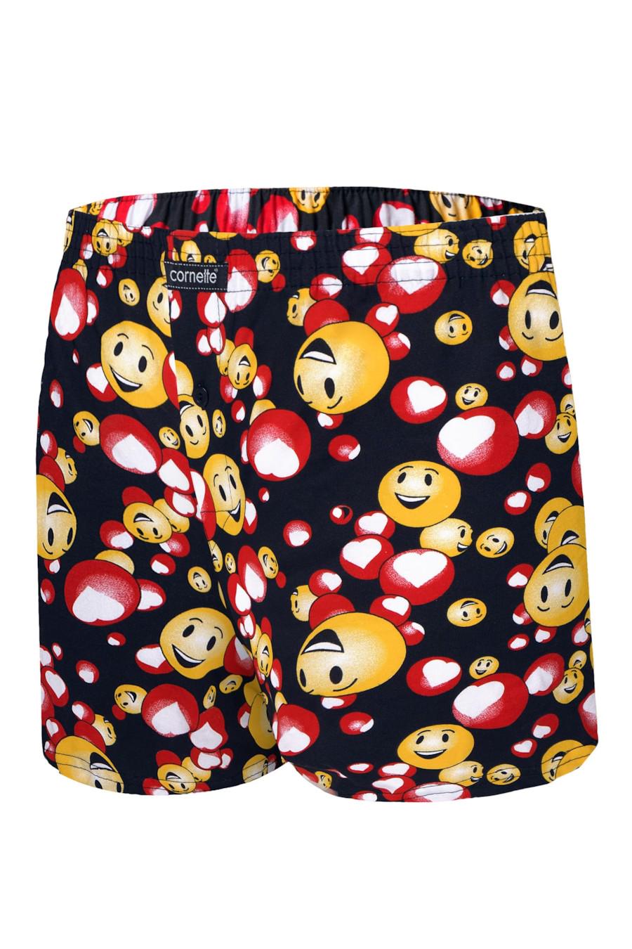 Трусы боксеры Cornette р. 48/M Черно-жетлый (68575)