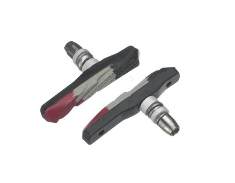 Колодки тормозные Alligator VB-697-DIY катрижные 72мм для V-Brake пара трехцветные