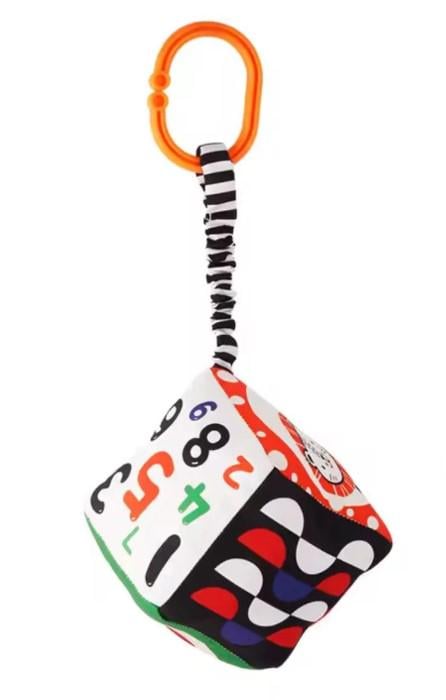 Игрушка-подвеска погремушка с зеркалом 0+