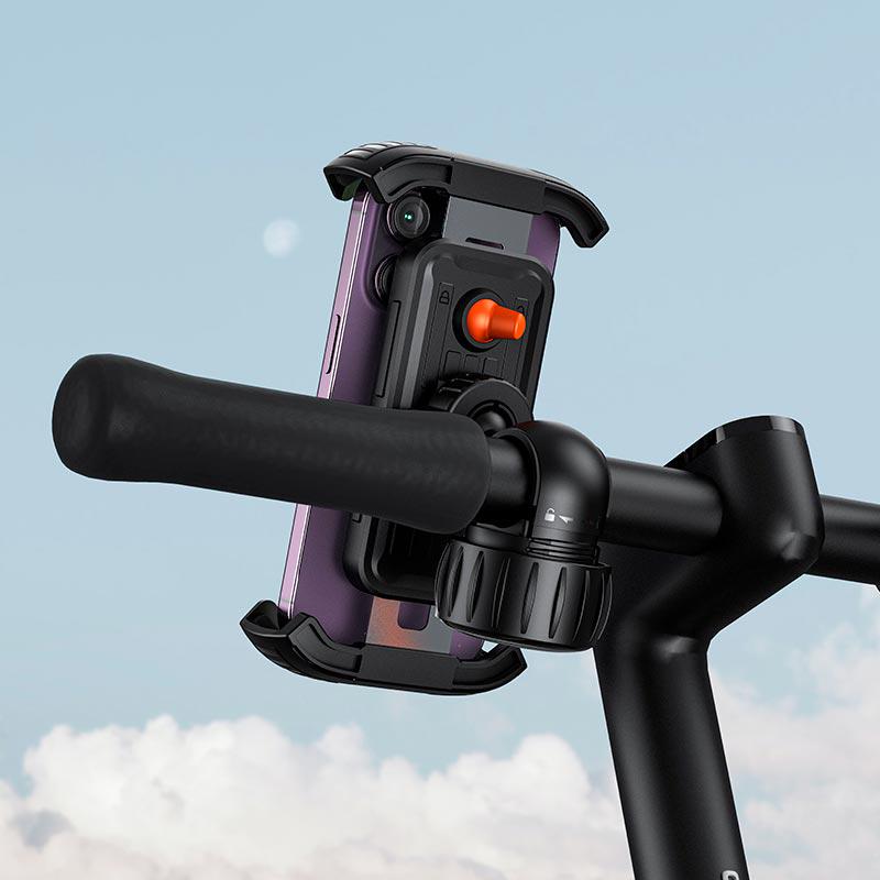 Велотримач Baseus QuickGo Series Bike Phone Mount 5,7-7,2" (589428) - фото 5