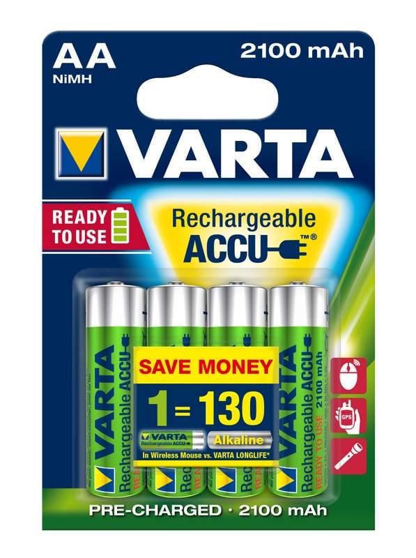 Акумулятор VARTA Ni-MhR6 2100 mAh 4 шт. (3003)