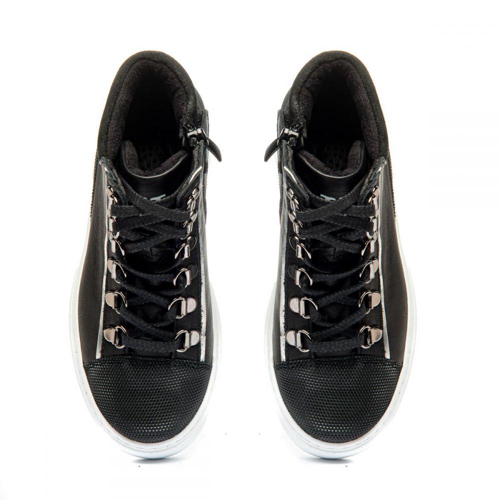 Ботинки для девочек The Leo 1341 р. 32 21 см Черный - фото 3 Ботинки для девочек The Leo 1341 р. 32 21 см Черный - фото 3