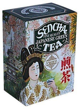 Чай зеленый Mlesna Tea Сенча японский картонная коробка 200 г (77000961)
