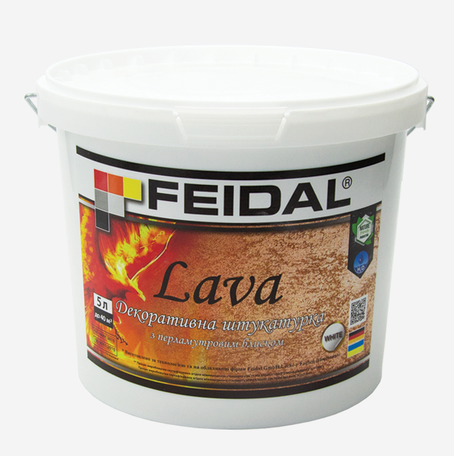 Фарба декоративна Feidal Lava тонована 5 л