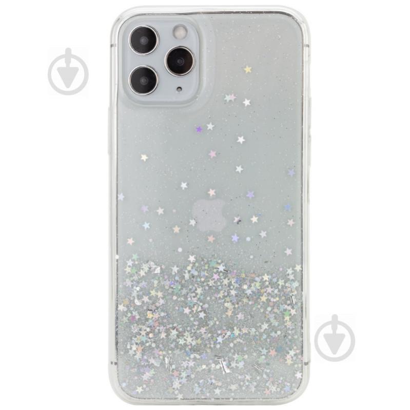 TPU чохол Epik Glitter для Apple iPhone 11 Pro Прозорий (873386)
