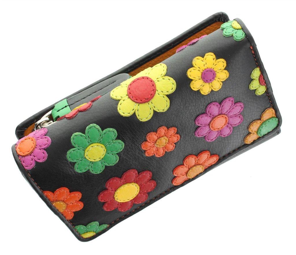 Кошелек женский кожаный Visconti DS81 Paris BLK/PACE