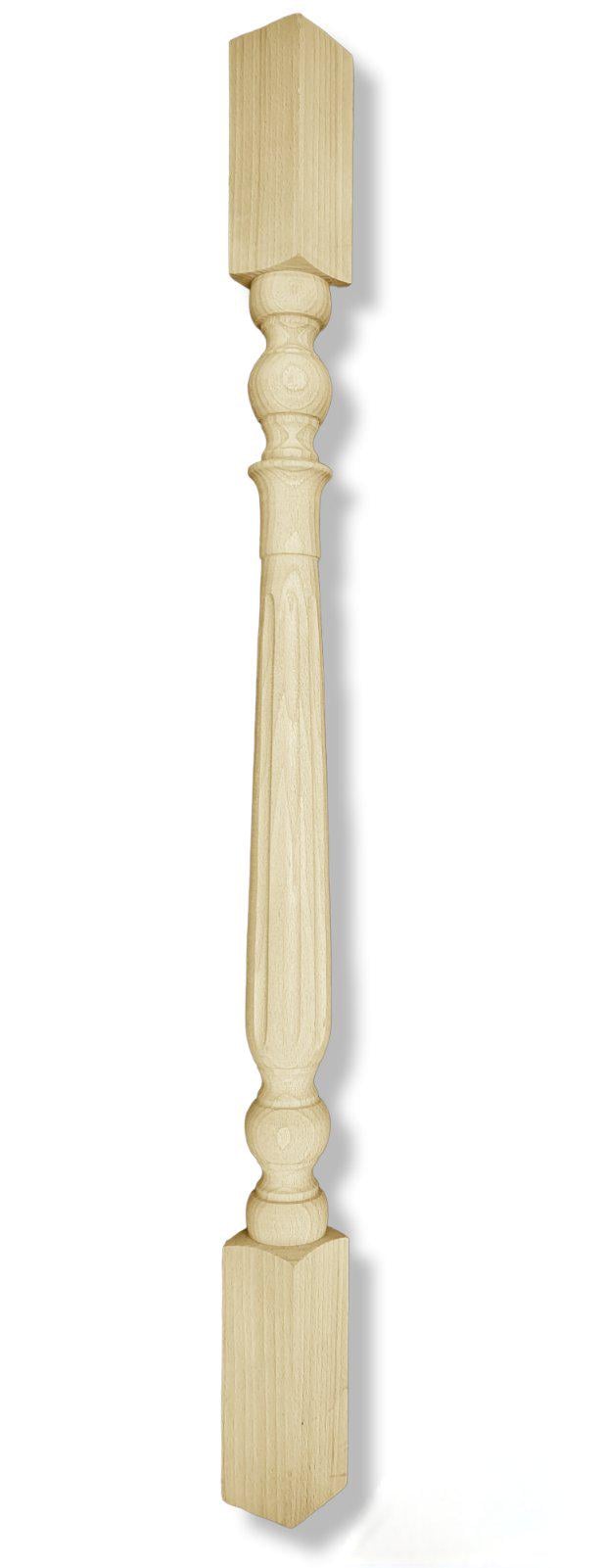 Балясина квадратна бук 5,5х5,5х90 см