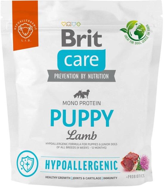 Корм для цуценят Brit Care Dog Hypoallergenic Puppy гіпоалергенний з ягням 1 кг - фото 1 Корм для цуценят Brit Care Dog Hypoallergenic Puppy гіпоалергенний з ягням 1 кг - фото 1