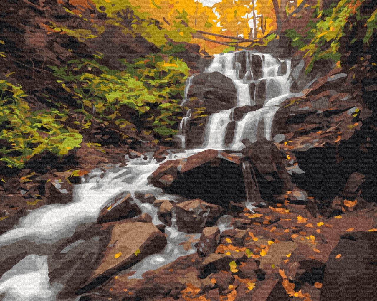 Картина по номерам Brushme Водопад Шипот 40х50 см (BS53788)