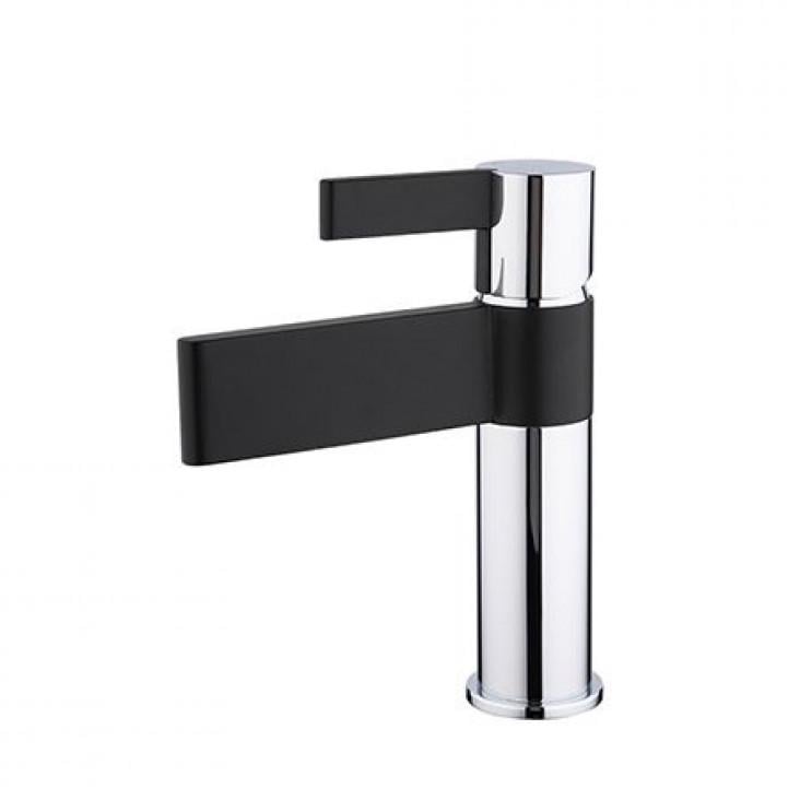 Смеситель для умывальника Gappo G1081 Черный/Хром (1034040)