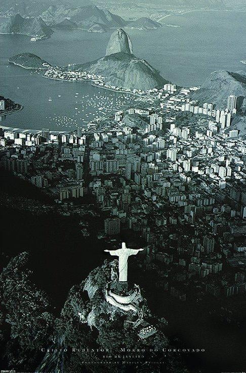 Постер плакат Рио-де-Жанейро/Rio de Janeiro 61x91,5 см Постер плакат Рио-де-Жанейро/Rio de Janeiro 61x91,5 см
