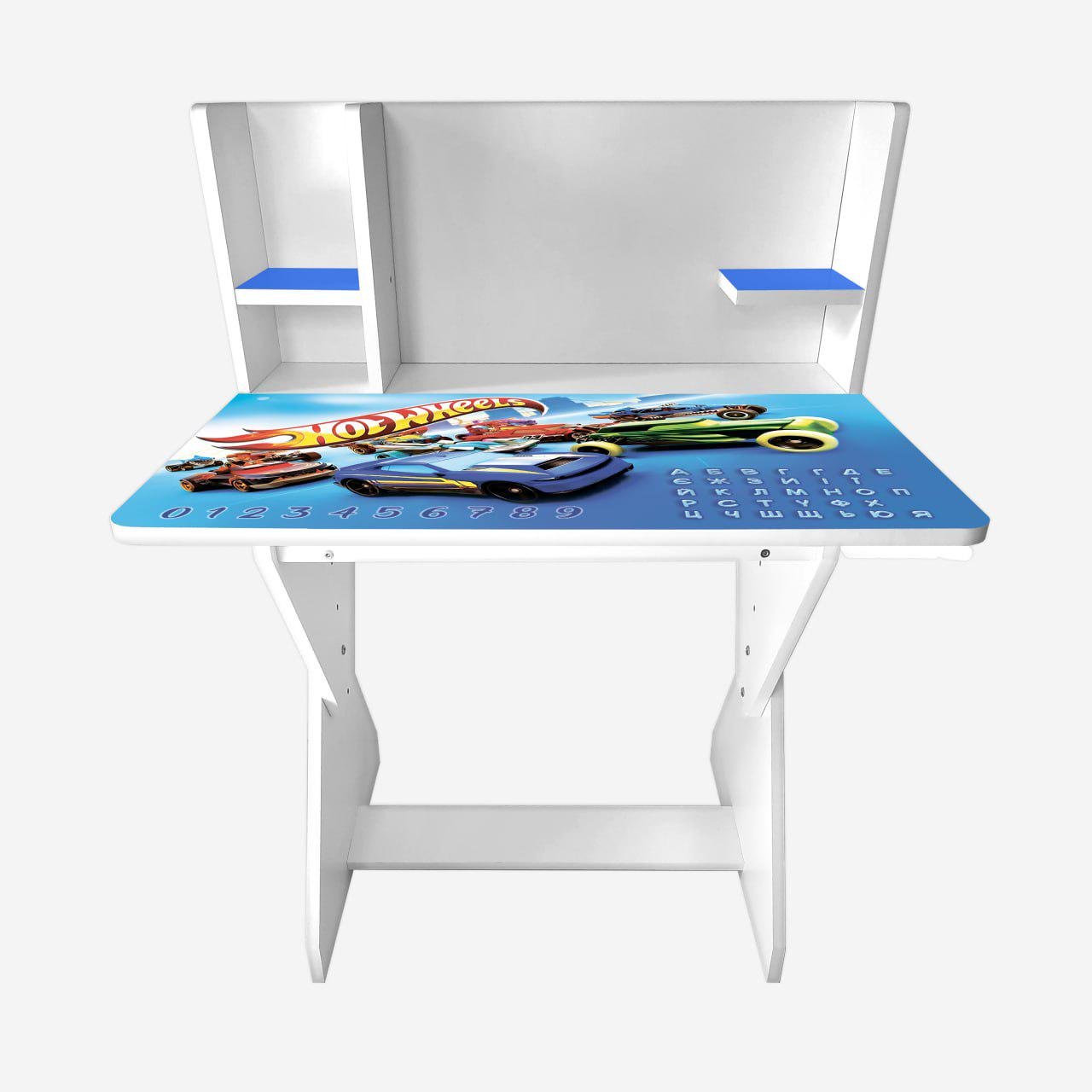 Парта со стульчиком Hot Wheels П03 для обучения с ноутбуком (251117) - фото 3 Парта со стульчиком Hot Wheels П03 для обучения с ноутбуком (251117) - фото 3