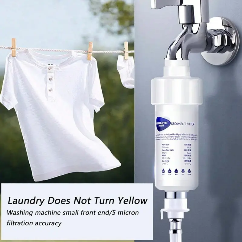 Фильтр для душа и ванной с тремя картриджами - фото 5